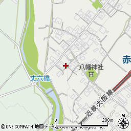 三重県名張市赤目町丈六139周辺の地図