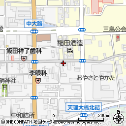 有限会社浦西神具店周辺の地図