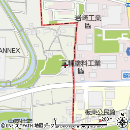 勝田製作所周辺の地図