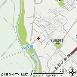 赤目町丈六公民館周辺の地図