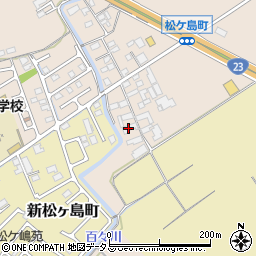 三重県松阪市松ヶ島町413周辺の地図
