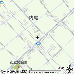 ファミリーマート岡山興除店周辺の地図