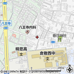 岡山県倉敷市日吉町245-4周辺の地図