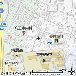 岡山県倉敷市日吉町241-10周辺の地図