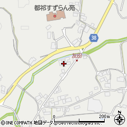 奈良県奈良市都祁友田町161周辺の地図