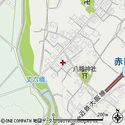 三重県名張市赤目町丈六141周辺の地図