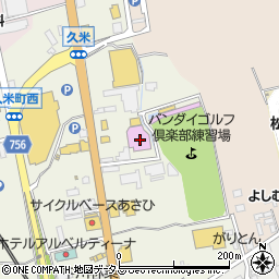 バンダイスーパードーム株式会社　ゲーム＆バッティングドーム周辺の地図
