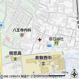 岡山県倉敷市日吉町241周辺の地図