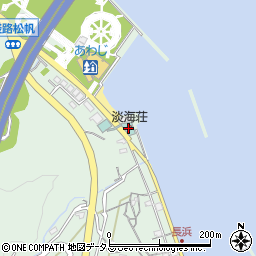 淡海荘周辺の地図