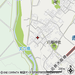 三重県名張市赤目町丈六140周辺の地図