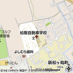 松阪自動車学校周辺の地図