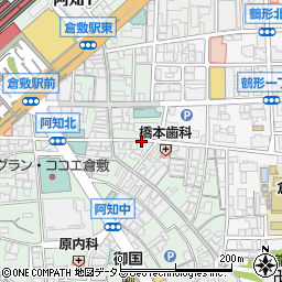 串かつ みたか 倉敷店周辺の地図