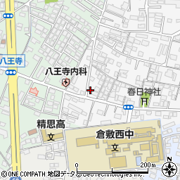 岡山県倉敷市日吉町243周辺の地図