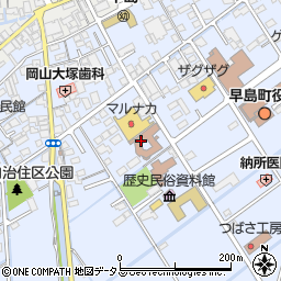 岡山県都窪郡早島町前潟249-1周辺の地図