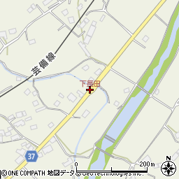 下長田周辺の地図