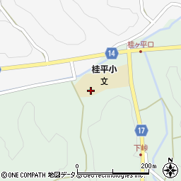 島根県益田市桂平町427周辺の地図