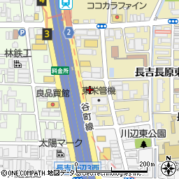 大阪府大阪市平野区長吉長原東3丁目周辺の地図