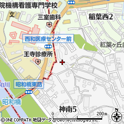 清川参番館周辺の地図