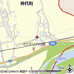 岡山県井原市神代町101周辺の地図