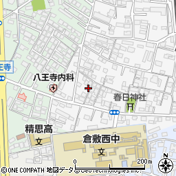 岡山県倉敷市日吉町241-17周辺の地図