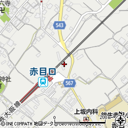 三重県名張市赤目町丈六21周辺の地図