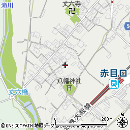 三重県名張市赤目町丈六340-3周辺の地図