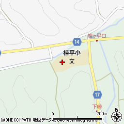 島根県益田市桂平町444周辺の地図