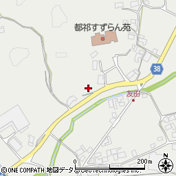 奈良県奈良市都祁友田町1402周辺の地図