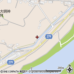 岡山県倉敷市船穂町水江126-3周辺の地図
