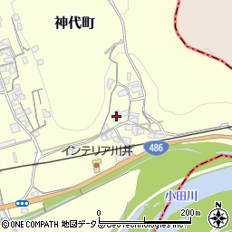 岡山県井原市神代町152周辺の地図