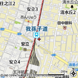 ファミリーマート我孫子道駅前店周辺の地図