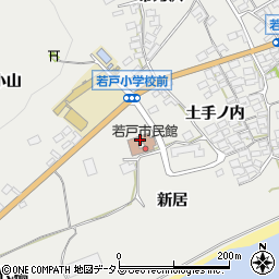 若戸市民館周辺の地図