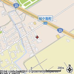 三重県松阪市松ヶ島町425周辺の地図