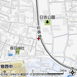 岡山県倉敷市日吉町424-2周辺の地図