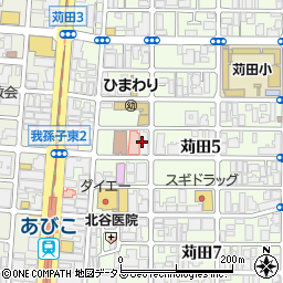 苅田薬局周辺の地図