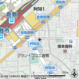 オンリーギュー 倉敷駅前店周辺の地図