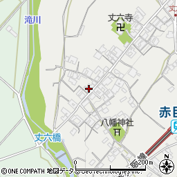 三重県名張市赤目町丈六597周辺の地図