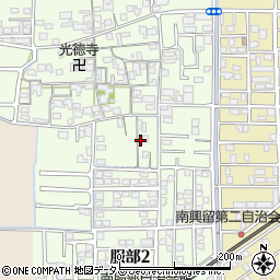 岡本美容室周辺の地図