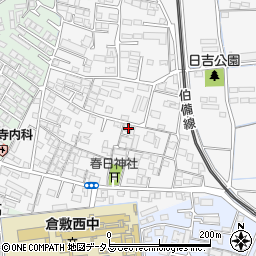 岡山県倉敷市日吉町372周辺の地図