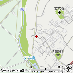 三重県名張市赤目町丈六608周辺の地図