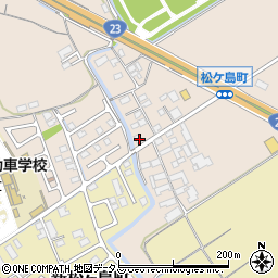 三重県松阪市松ヶ島町409周辺の地図