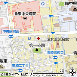 倉敷の母周辺の地図