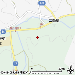 島根県益田市桂平町84-2周辺の地図
