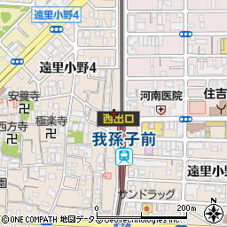 ファミリーマートＭＹＳ我孫子前駅西店周辺の地図