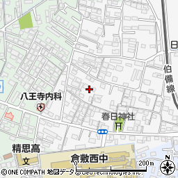 岡山県倉敷市日吉町253周辺の地図