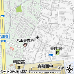 岡山県倉敷市日吉町250-5周辺の地図