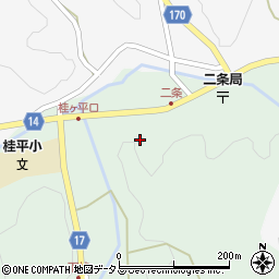 島根県益田市桂平町102周辺の地図