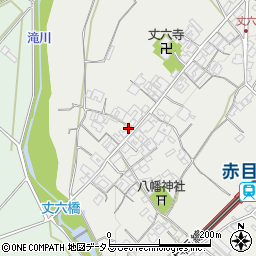 三重県名張市赤目町丈六594周辺の地図