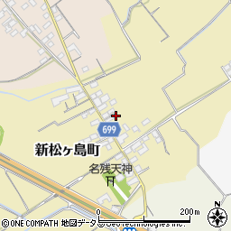 三重県松阪市新松ヶ島町334周辺の地図