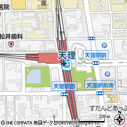南都銀行ＪＲ天理駅 ＡＴＭ周辺の地図